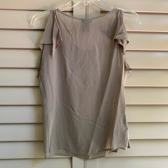 NWOT Silk Beaded Jane Doe Unique Sheer Top Medium - Picture 2 of 7